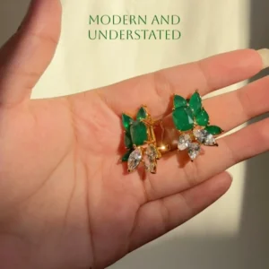 Emerald-Tone Studs